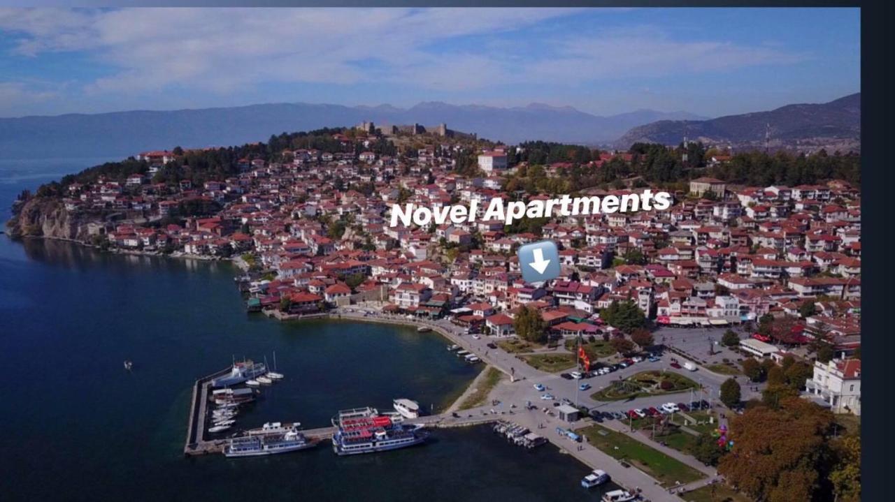 Apartments Novel Town Square Ohrid Bagian luar foto
